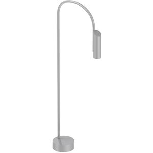 FLOS OUTDOOR lampadaire d'extérieur CAULE BOLLARD 2 NO DIMMABLE (Gris - Aluminium, verre et acier)