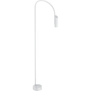 FLOS OUTDOOR lampadaire d'extérieur CAULE BOLLARD 3 DIMMABLE DALI (Blanc - Aluminium, verre et acier)