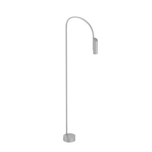 FLOS OUTDOOR lampadaire d'extérieur CAULE BOLLARD 3 NO DIMMABLE (Gris - Aluminium, verre et acier)