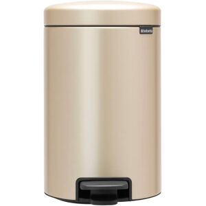 Brabantia Poubelle à pédale New Icon 12 litres Metallic Gold - Publicité