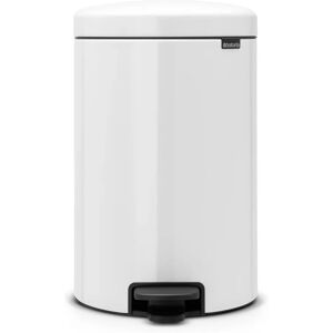 Brabantia Poubelle à pédale New Icon 20 litres blanc - Publicité