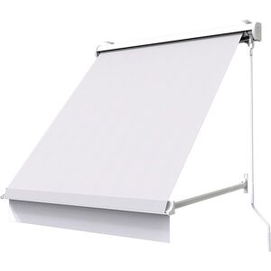 SUNNY INCH ® Store de fenêtre à projection avec coffre - 100 x 70 cm - Écru