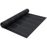 Vidaxl Toile De Paillage Noir 2x50 M Pp