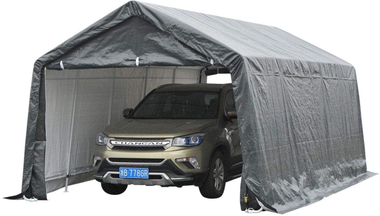 Bc-elec - 578-011 Carport extérieur,tente pour automobile, tente garage 6x3.6x2.75m