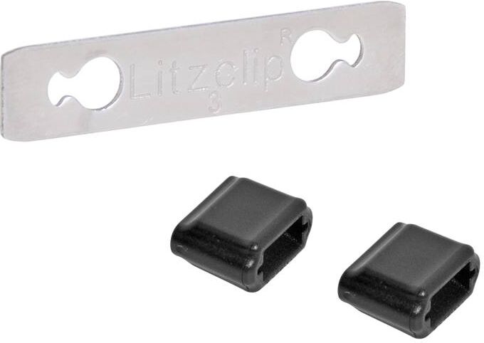 10 x connecteurs Litzclip® pour fils de clôture électrique de 3 mm maximum (acier inoxydable)