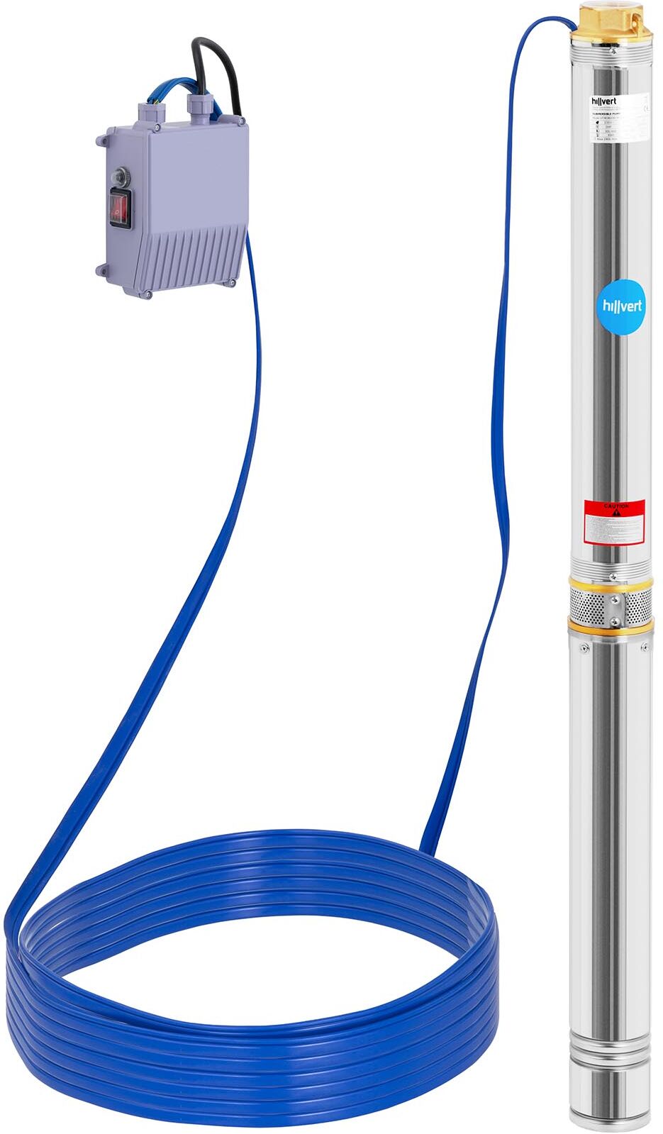 hillvert Submersible Pump - 9,000 L/hr - 2,200 W