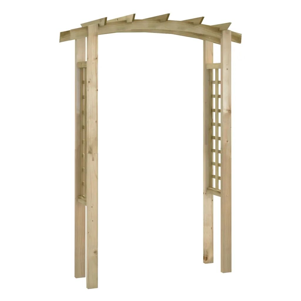 vidaXL Trellis Arch 150x50x210 cm Wood