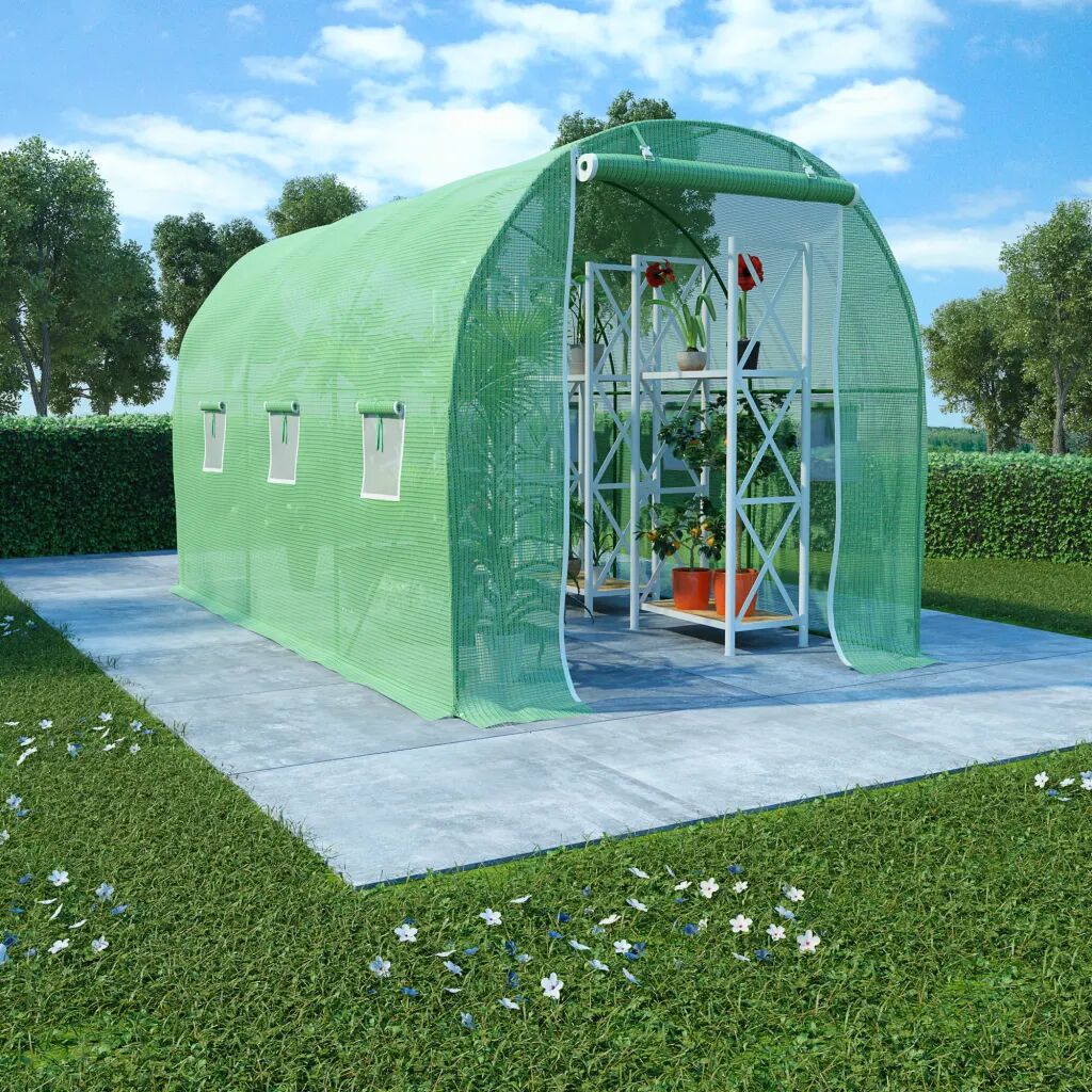 vidaXL Greenhouse 6.86 m² 3.43x2x2 m