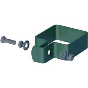 FERRO BULLONI Collare di fissaggio in ACCIAIO  Semplice quadrato H 3.5 cm x L 5 cm x L 5 cm