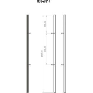 Leroy Merlin Palo in ferro finitura verniciato H 150 cm