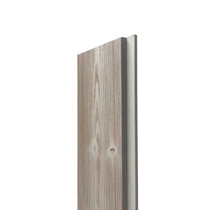 Leroy Merlin Perlina singola per composizione Thermowood ONEK bianco in legno H 13.5  x L 14.4 cm