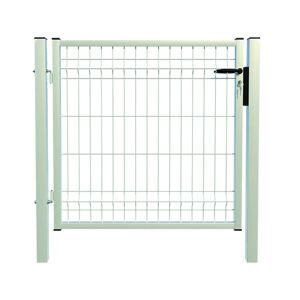 Leroy Merlin Cancelletto Lario bianco in acciaio H 100 x L 100 cm