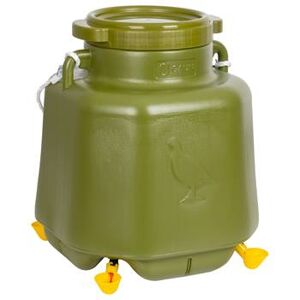 bbeveratoio in plastica Outdoor 40 litri, con ciotole