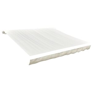 vidaXL Tendone Parasole in Tela Crema 450x300 cm