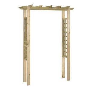 vidaXL Pergola / Arco da Giardino 150x60x204 cm in Legno Impregnato