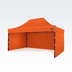 BRIMO Gazebo pieghevole 3x4,5m Gratis: 3pz pareti piene, 8 picchetti e copertura protettiva + Garanzia di 5 anni!