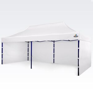 BRIMO Gazebo pieghevole 3x6m Gratis: 3pz pareti piene, 12 picchetti e copertura protettiva + Garanzia di 5 anni!