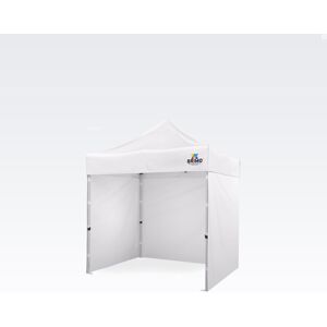 BRIMO Gazebo estendibile a fisarmonica 2x2m Gratis: 3pz pareti piene, 8 picchetti e copertura protettiva + Garanzia di 5 anni!