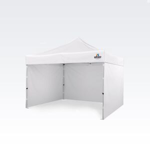 BRIMO Gazebo pieghevole 3x3m Gratis: 3pz pareti piene, 8 picchetti e copertura protettiva + Garanzia di 5 anni!