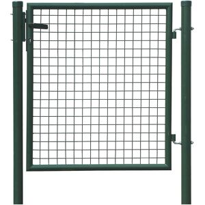 Tecnomat CANCELLO PEDONALE ELETTROSALDATO VERDE 100x100 cm