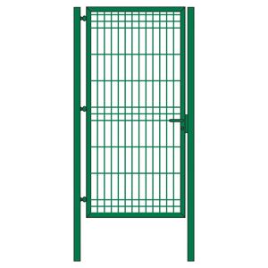 Tecnomat CANCELLO PEDONALE ELETTROSALDATO FLANGIATO VERDE 100x150 cm