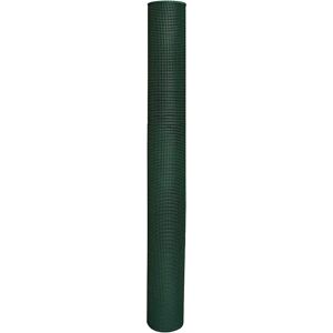 Tecnomat RETE PLASTICA MINI QUADRA VERDE 1x5 m POLIETILENE MAGLIA 5x5 mm