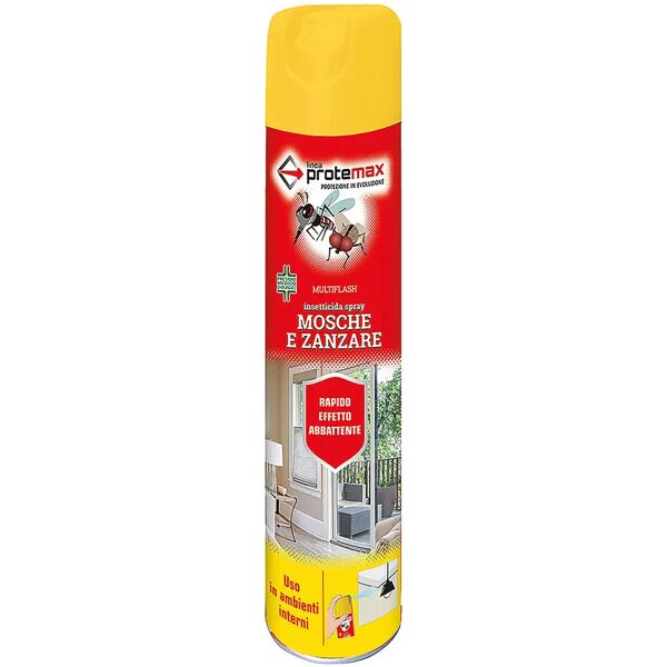 tecnomat spray protemax per mosche e zanzare 500 ml