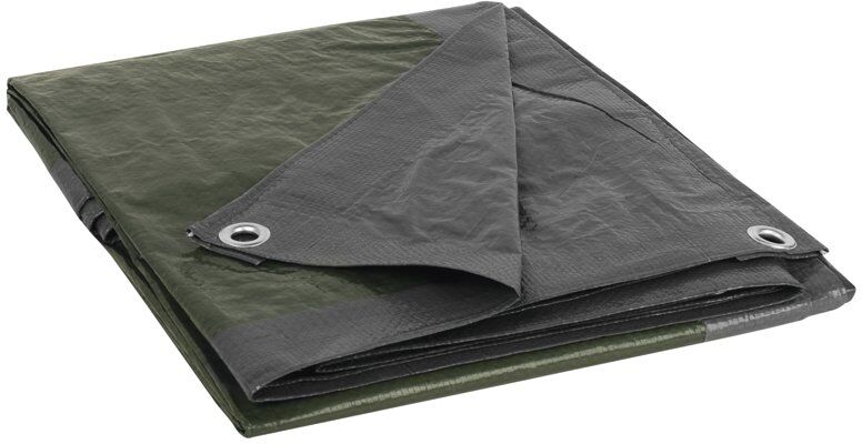 Meru Protective PE Tarpaulin - telo pavimento tenda Green/Grey 2 x 3 m