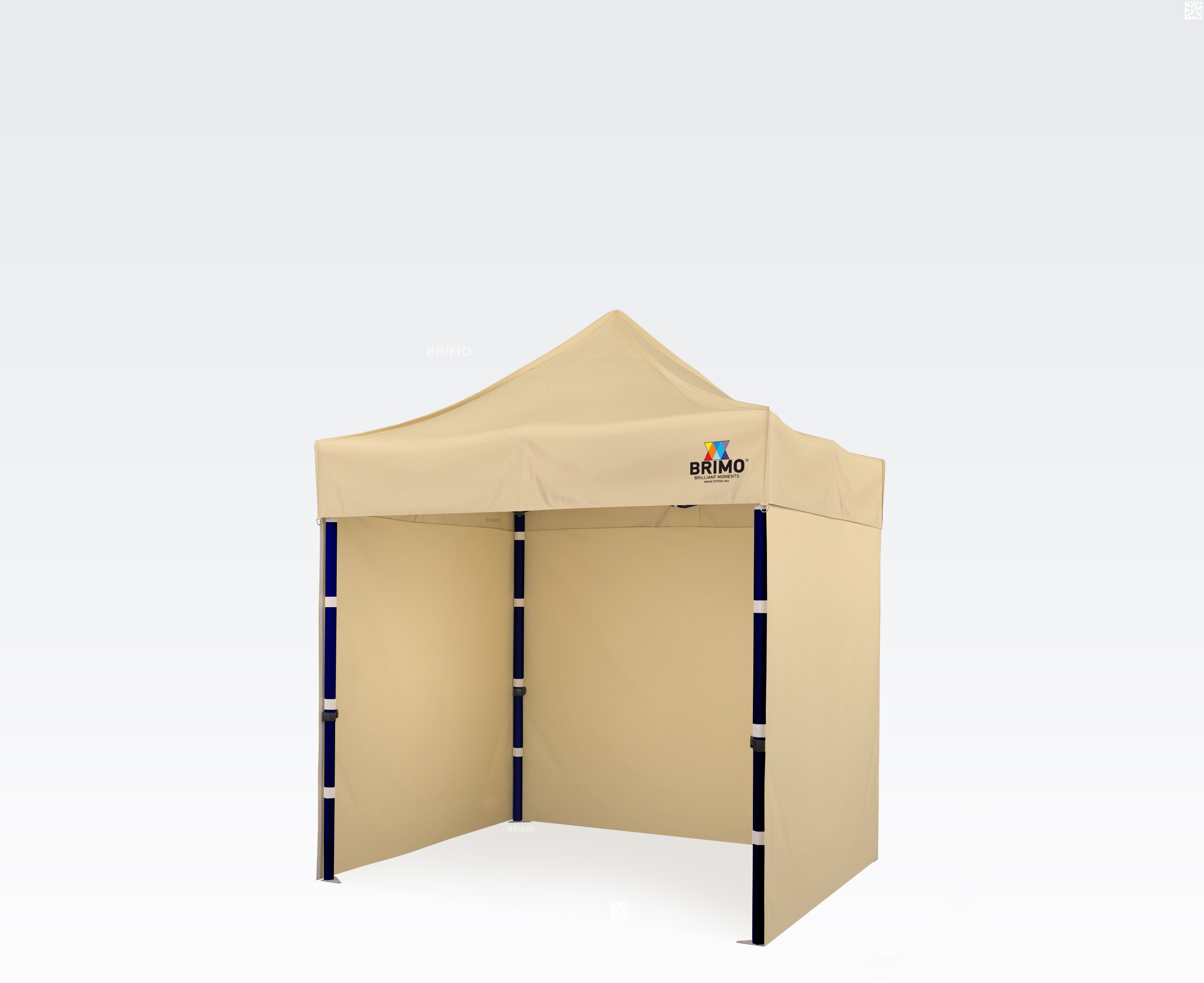 BRIMO Gazebo 2x2m Gratis: 3pz pareti piene, 8 picchetti e copertura protettiva + Garanzia di 5 anni!