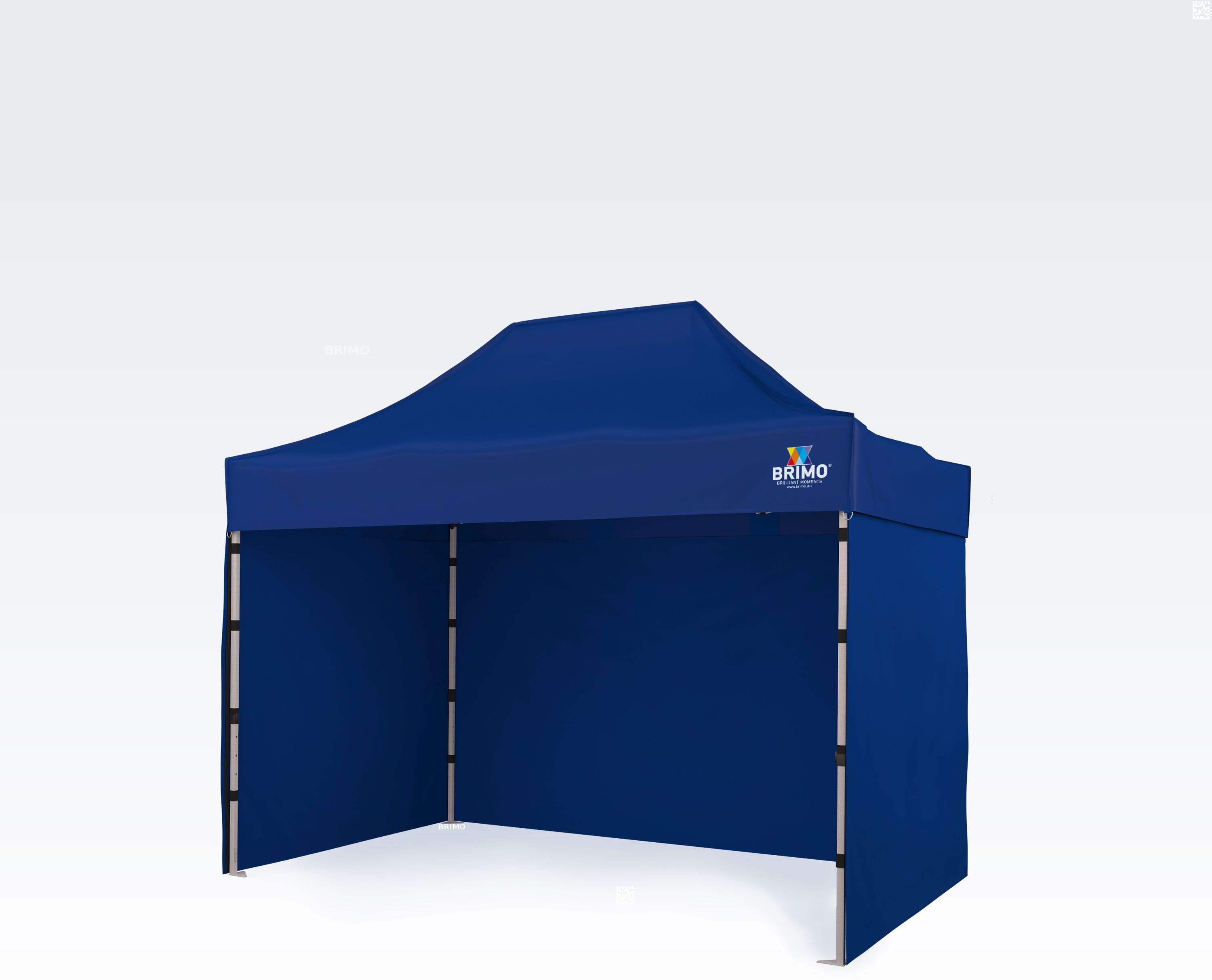 BRIMO Gazebo 2x3m Gratis: 3pz pareti piene, 8 picchetti e copertura protettiva + Garanzia di 5 anni!