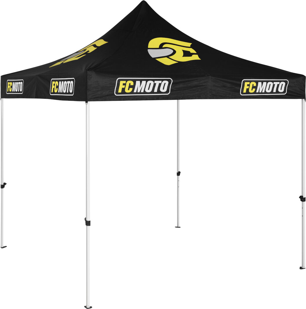 FC-Moto 2.0 3 x 3 m Tenda d'acciaio Nero unica taglia