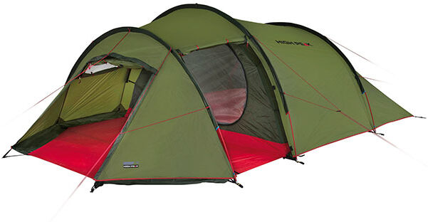 High Peak Falcon 4 LW persona(e) Verde, Rosso Tenda a tunnel [10334]