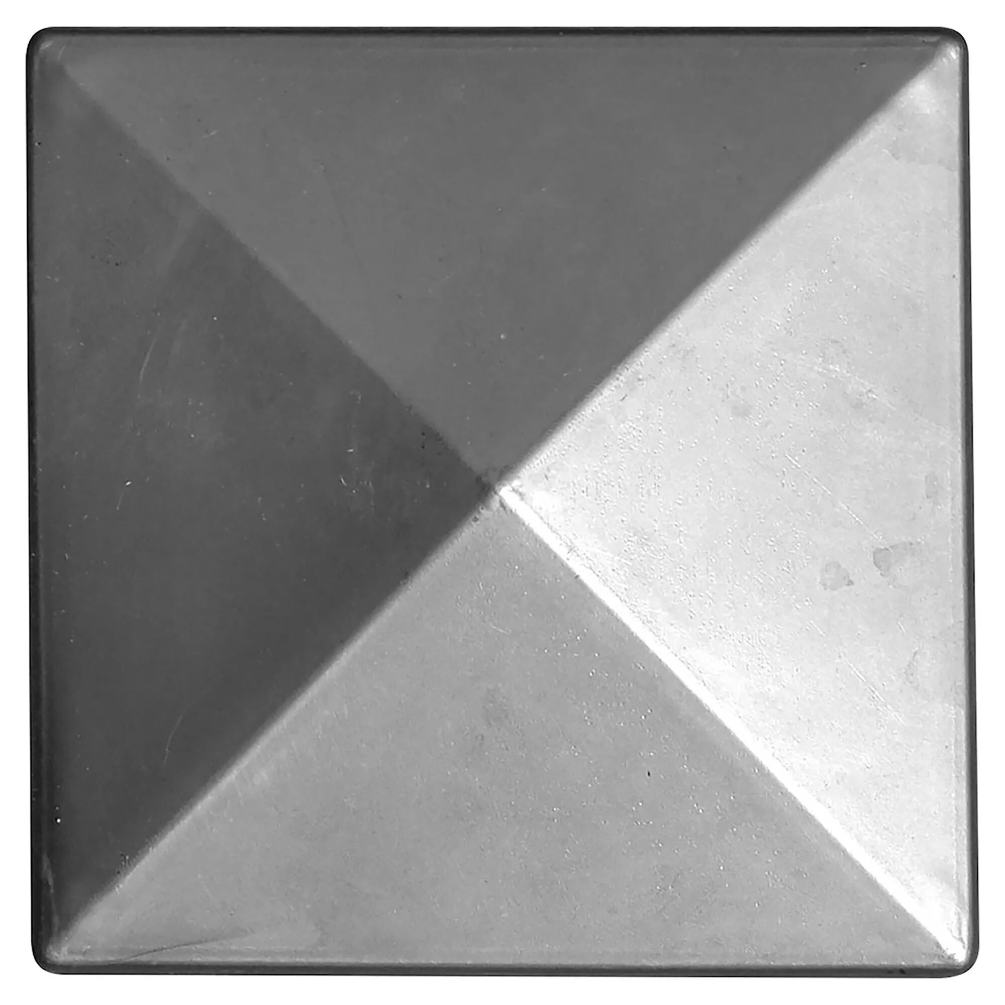 Tecnomat COPRIPALO QUADRATO 90x90 cm COLORE ACCIAIO