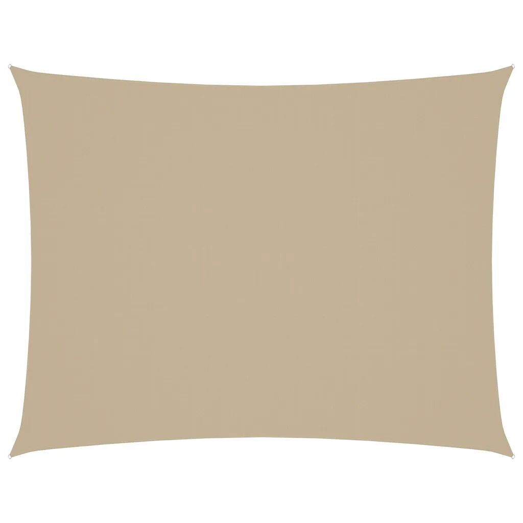 vidaXL Zonnescherm rechthoekig 2x3 m oxford stof beige