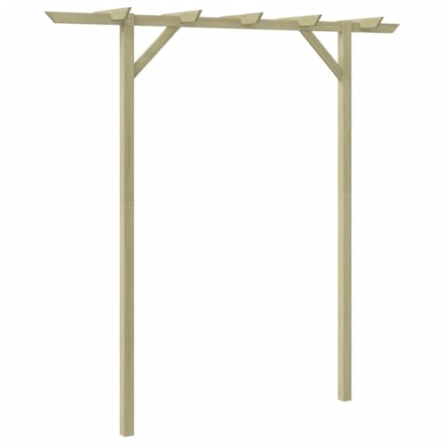 vidaXL Pergola 200x40x205 cm hout