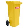 Sulo Recyclingbakken buiten 60 L , dustbin, wheelie bin, recycling bin, household waste container with lid, yellow (22266)