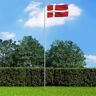 vidaXL Vlag Denemarken 90x150 cm