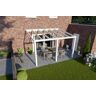 Van Kooten Tuin en Buitenleven Greenline veranda 400x300 cm - glasdak