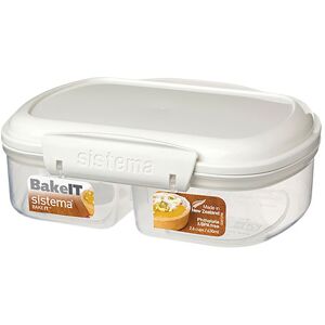 Sistema Bake It Splitt Hvit - 630 ml