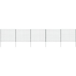 vidaXL Gjerdesett 77,5x64 cm grønn
