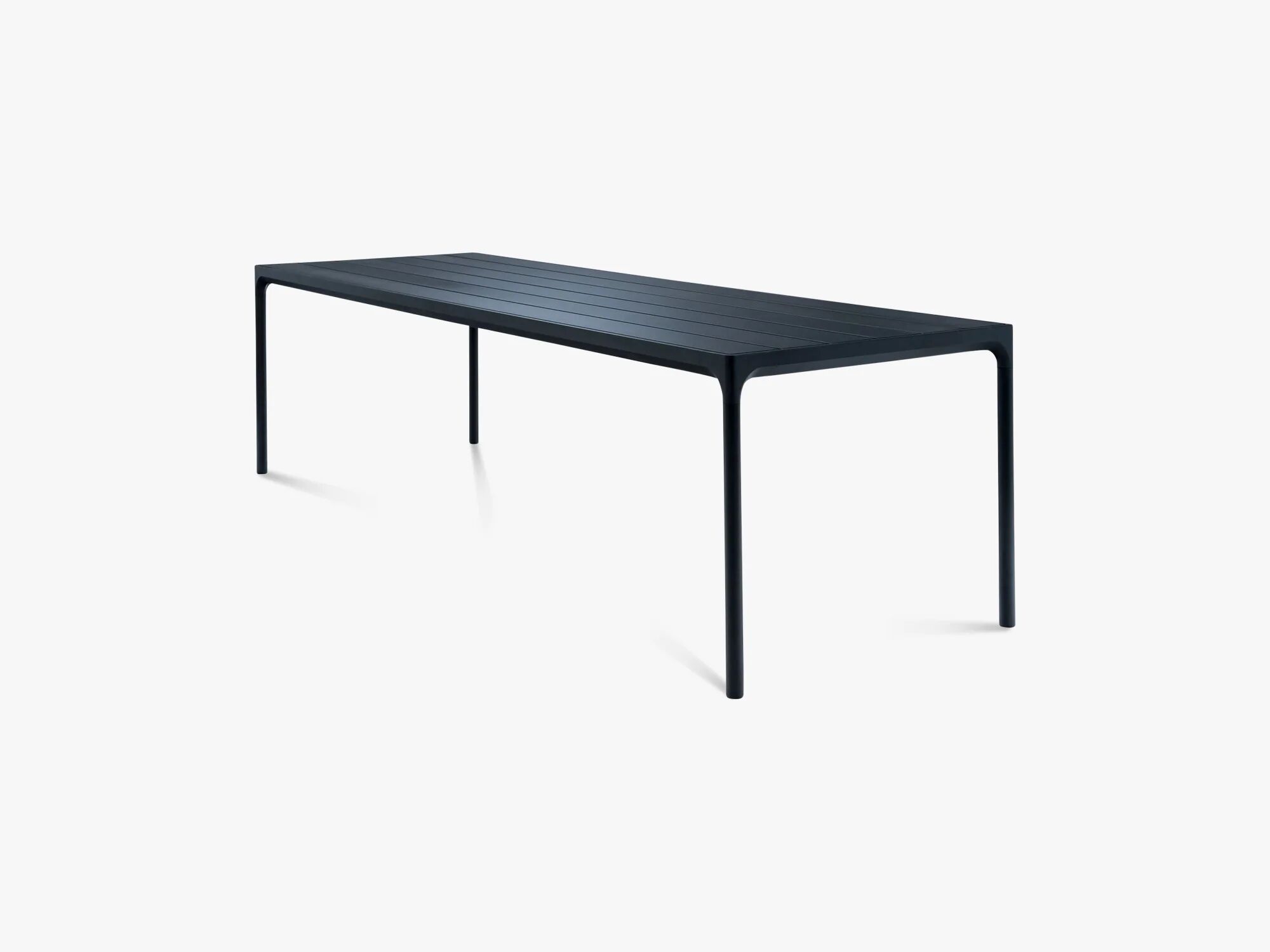 HOUE FOUR Table D270, Black / Black aluminium