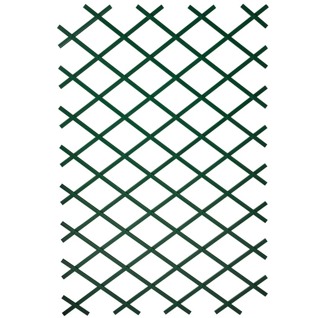 Nature Hageespalier 2 stk 100x200 cm PVC Green