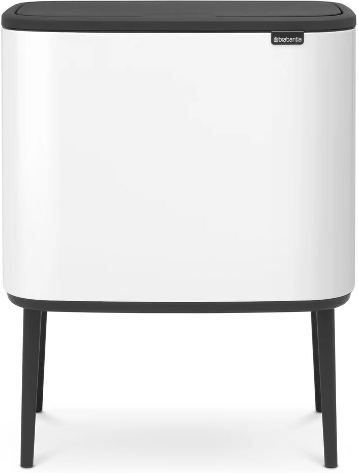 Brabantia Bo touch bin 11+23 liter hvit