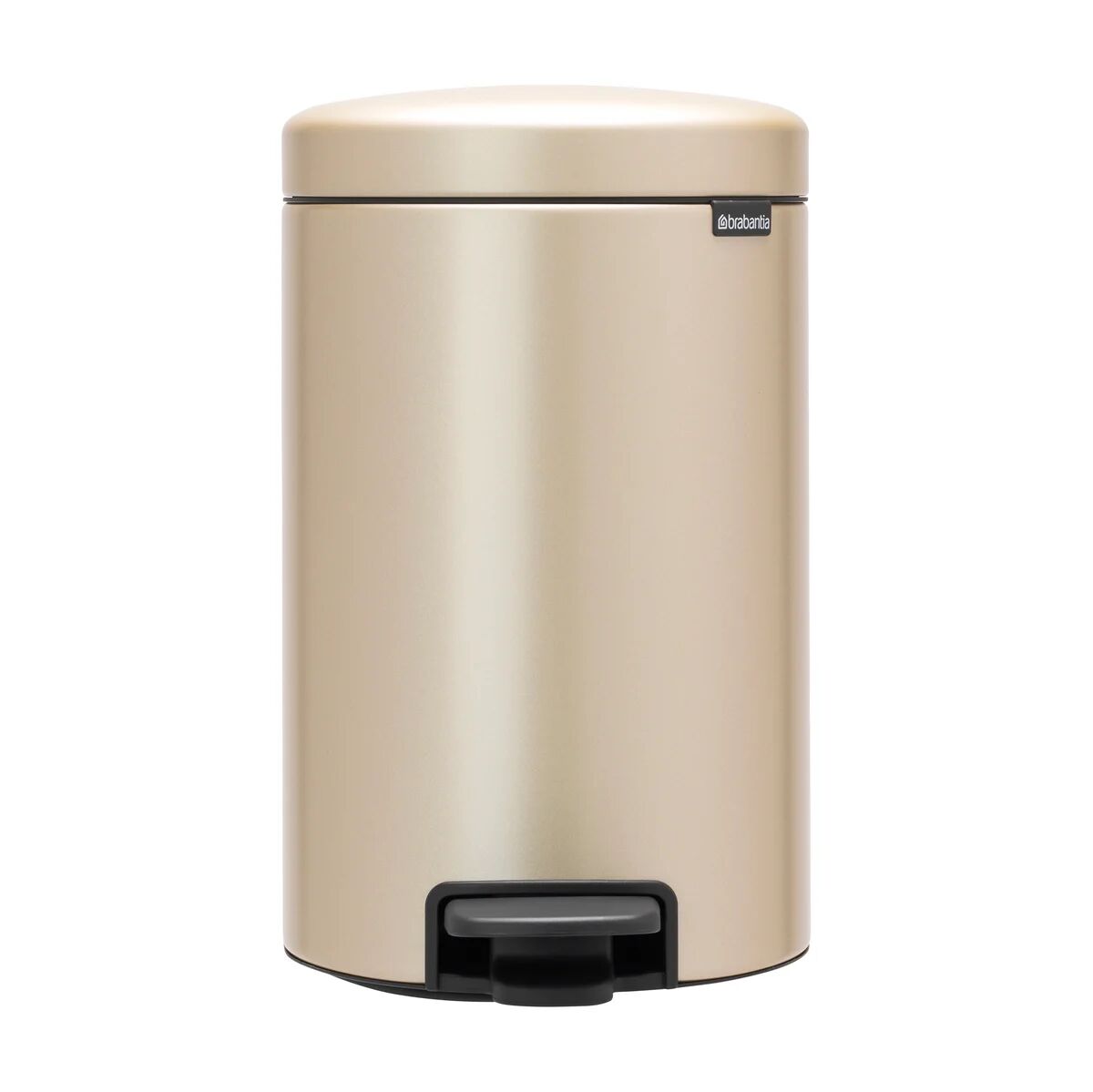 Brabantia New Icon pedalbøtte 12 liter Champagne