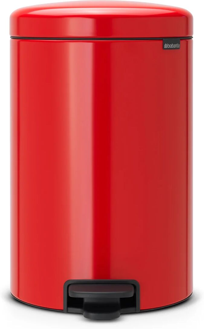 Brabantia New Icon pedalbøtte 20 liter passion red (rød)