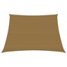 vidaXL Żagiel przeciwsłoneczny, 160 g/m², taupe, 3/4x3 m, HDPE