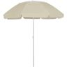 vidaXL Parasol plażowy, piaskowy żółty, 300 cm