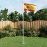 vidaXL Bandeira da Espanha 90x150 cm