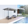 Cazeboo Pérgola bioclimática de parede BAHIA 300L300 Bege