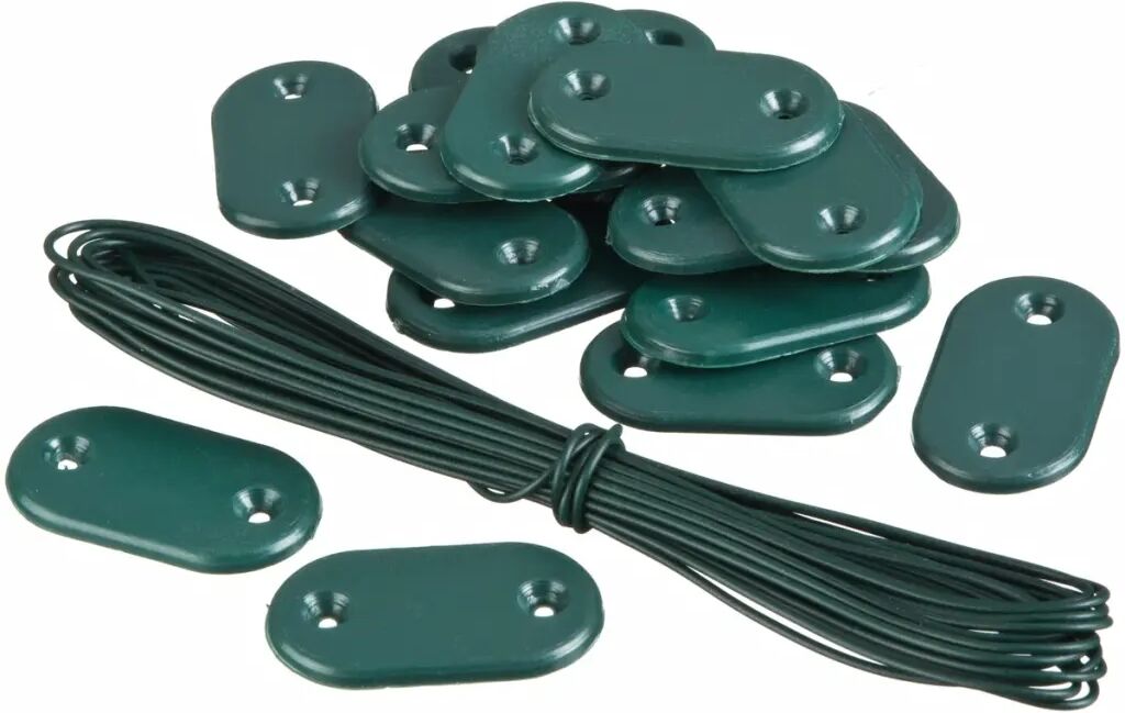 Nature 27 pcs conjunto de fixação de tela de jardim verde